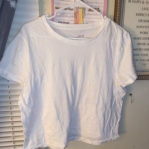 Universe thread crop top